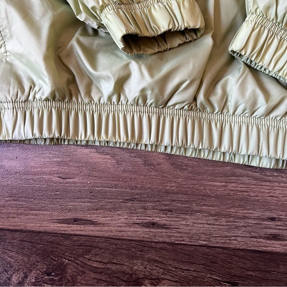 Nike Men's Unlined Woven Anorak Jacket Green Size Small DQ4910-334 - Picture 6 of 9